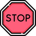 señal de stop icon