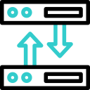 transferencia de datos icon