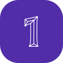 numero 1 icon