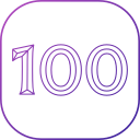 100 icon