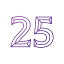 25