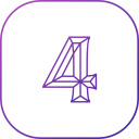 número 4 icon