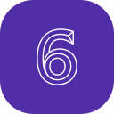 número 6 icon