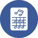 Partitura musical icon