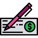 cheque icon