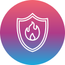 prevención de fuego icon