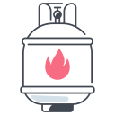 cilindro de gas icon