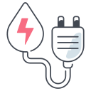 energía del agua icon