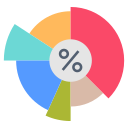 gráfico circular icon