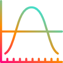 gráfico de linea icon