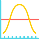 gráfico de linea icon