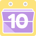 fecha del calendario icon