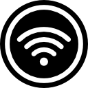 botón wifi icon