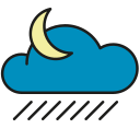 lluvia nocturna icon