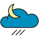 lluvia nocturna icon