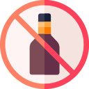 no alcohol