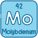 molybdène Icône