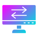 transferencia de datos icon