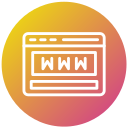 sitio web icon