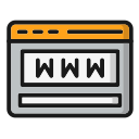 sitio web icon