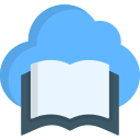 biblioteca en la nube icon