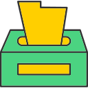 caja de pañuelos icon