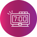 reloj digital icon