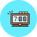 reloj digital icon