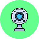 cámara web icon