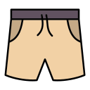 pantalones cortos icon