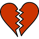 corazón roto icon