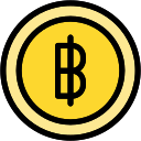 signo de baht 