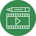 edición de video icon