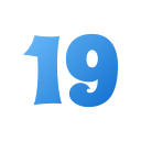 número 19 