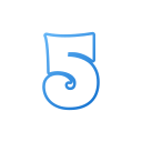 número 5 icon