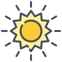 luz del sol icon