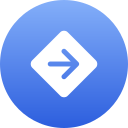 flecha correcta icon