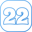 número 22