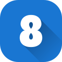 numero 8 icon