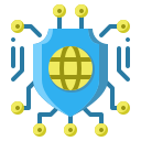 la seguridad cibernética icon