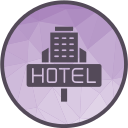 signo de hotel icon