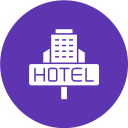 signo de hotel icon