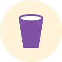 vaso de agua