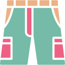 pantalones cortos icon