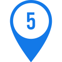 número 5 icon