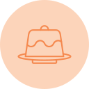 pastel de lava icon