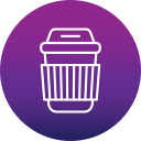 vaso de papel icon