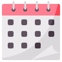 fecha del calendario icon