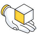 cubo 3d icon