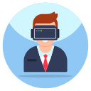 Óculos vr icon